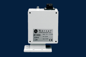 Norsat LNA-X1000S用于衛(wèi)星通信的7.25至7.75 GHz X波段LNA
