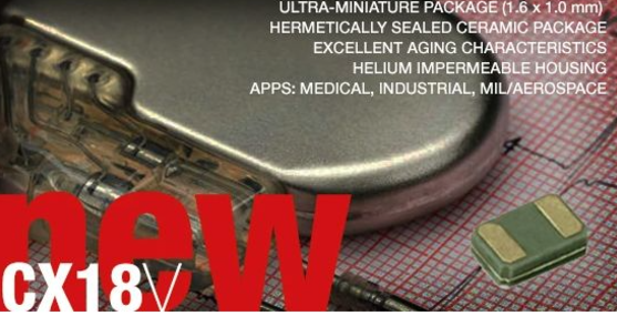 Statek CX18VSCSM1-32.768K醫(yī)療級(jí)超微型晶體