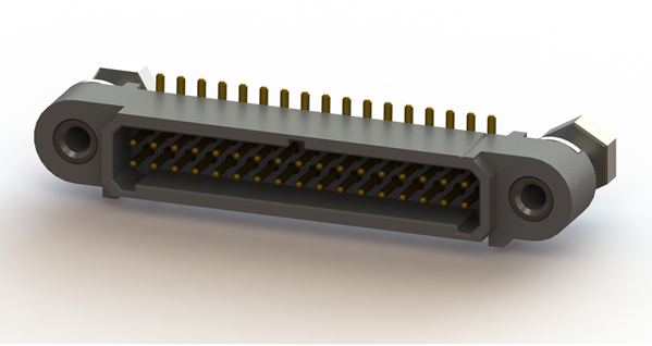 Nicomatic A221T34V22公頭連接器34位1MM